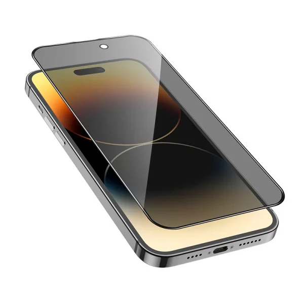 Sticla Protectoare Screen Geeks G15 Anti-Spy For Apple iPhone 16 Pro Max [Black]